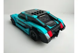 76898 Jaguar with trailer