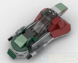 Boba Fet Coruscant Airspeeder