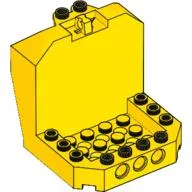 Cockpit 6 x 6 x 5 with Hinge / Yellow
