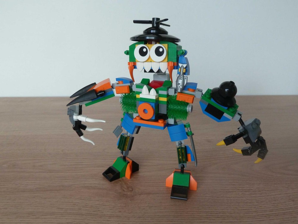 LEGO MIXELS SERIES 9 MEGA MAX MOC Instructions