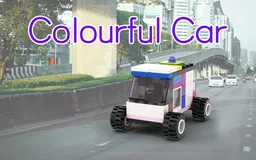 Colourful Car