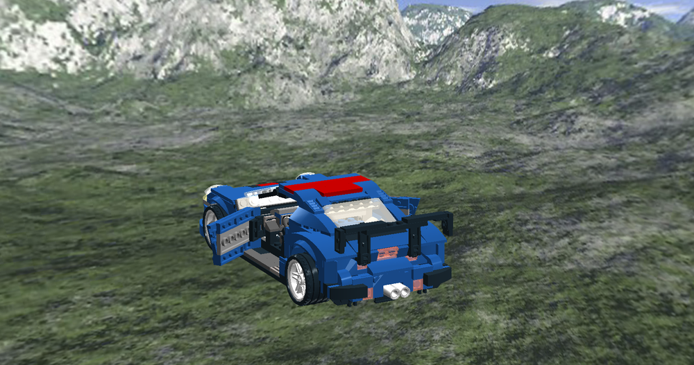 Lego Porsche Cayman S