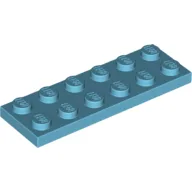 Plate 2 x 6 / Medium Azure