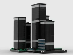 Toronto-Dominion Centre at 1/650th Scale
