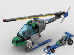 60223 - Helicopter and Dragster