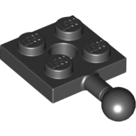Lego Plate Special 2 x 2 with Towball and Hole