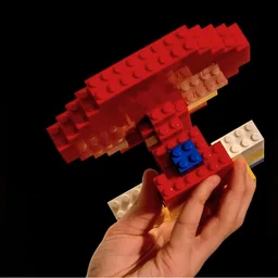 Enterprise NCC-1701-D with BRICKS only
