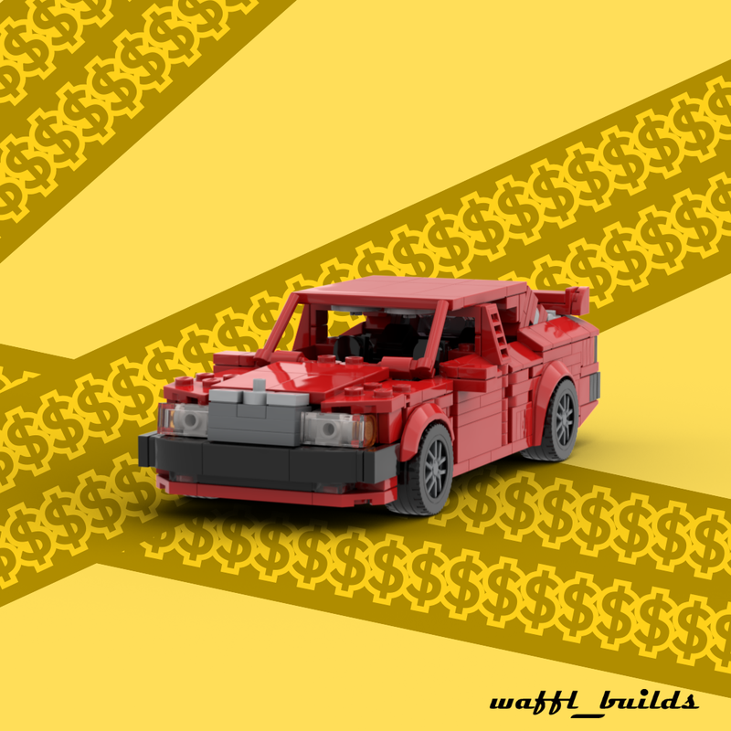 Lego Mercedes-Benz W124 500E 'Taxi'