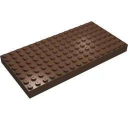 Brick 8 x 16 / Brown