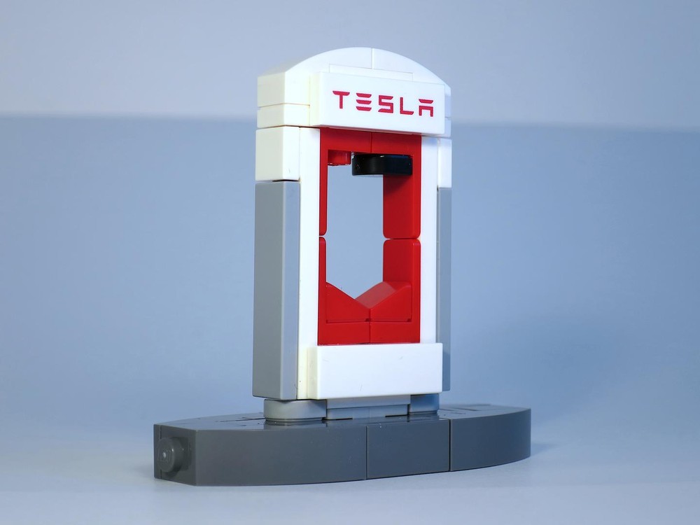 Lego Tesla Supercharger