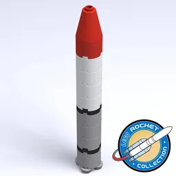 Black Arrow 1:110 (like Saturn V)