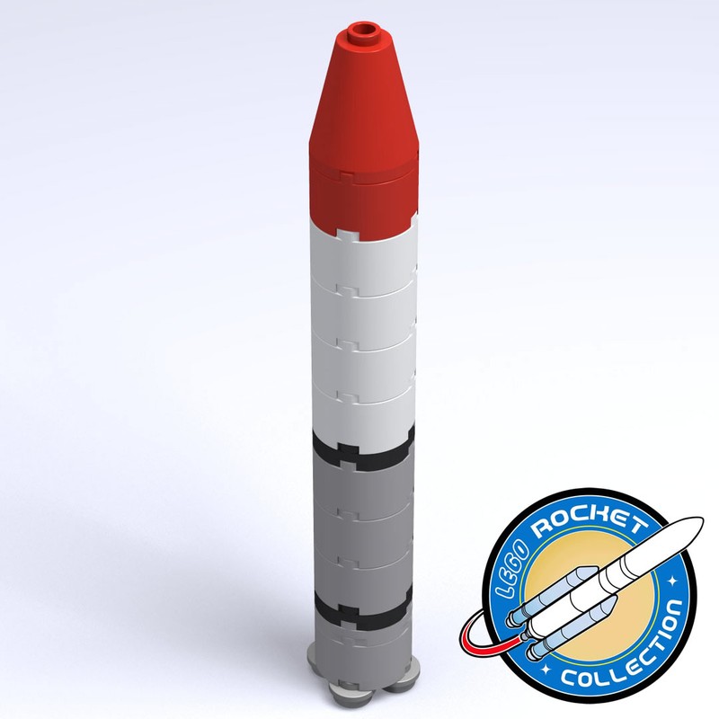 Lego Black Arrow 1:110 (like Saturn V)