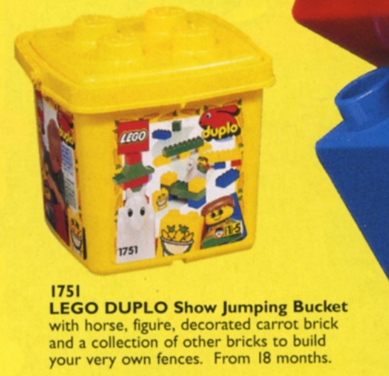 Lego Show Jumping Bucket