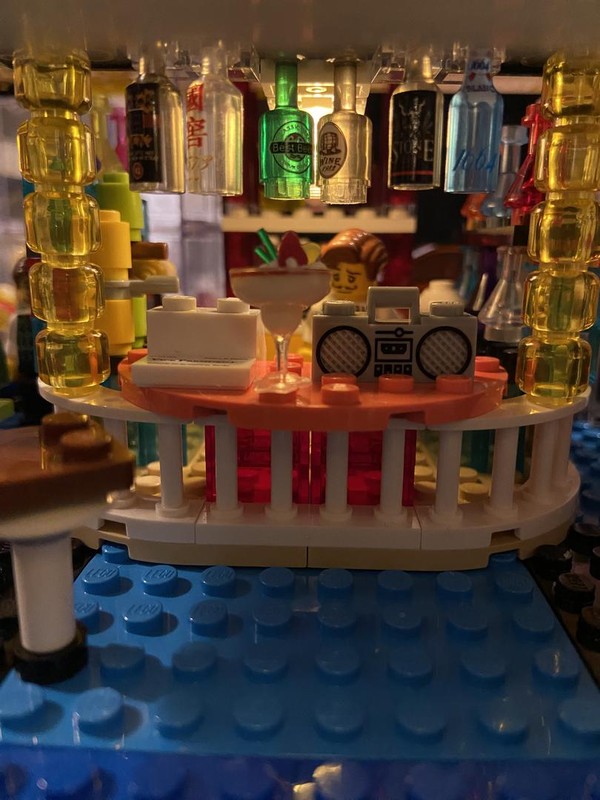 Lego Little Red Bar / for Cocktail Pub