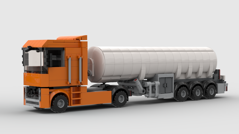 Lego Gas tank trailer