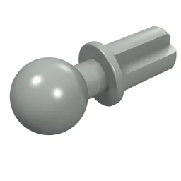 Technic Axle Towball / Light Gray