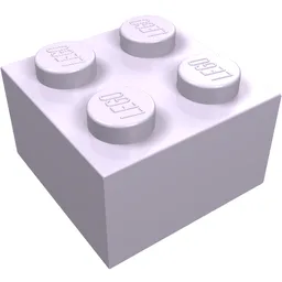 Brick 2 x 2 / Lavender