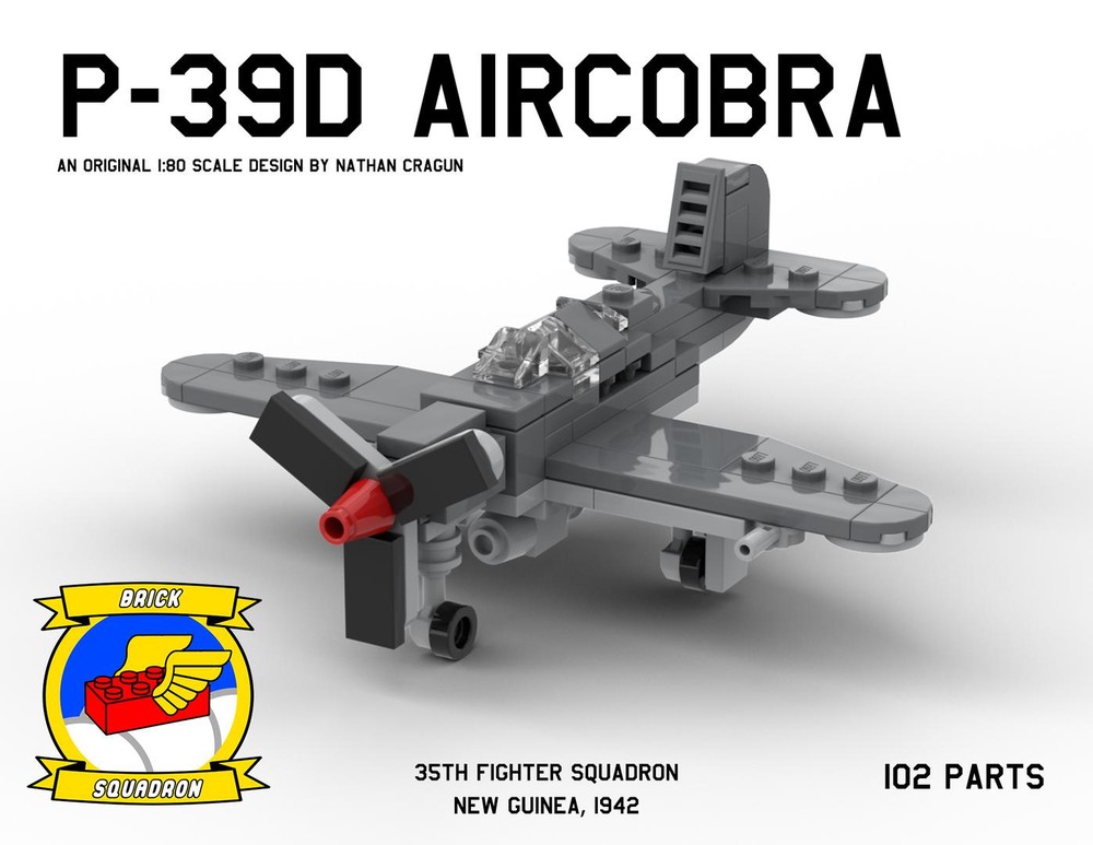 Lego P-39 Aircobra