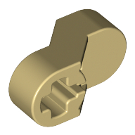 Lego Technic Engine Crankshaft Center / Tan