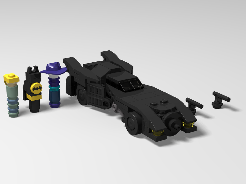 Lego 1989 Batmobile (V2), Normal Joker Hat