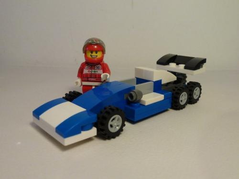Lego 31033 March 2-4-0, six wheeler, 1976