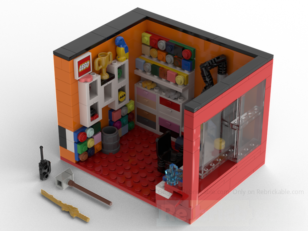 Lego Master Model Builder Office