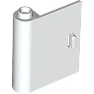 Door 1 x 3 x 3 Left - Open Between Top and Bottom Hinge / White
