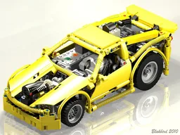 Small Yellow RC Racecar