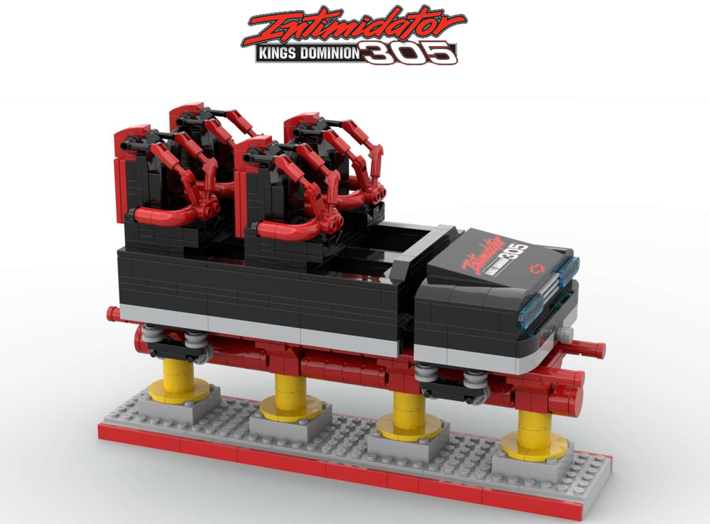 Lego ROLLERCOASTER - INTIMIDATOR 305 - Kings Dominion