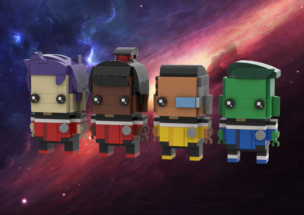 Lego Star Trek Lower Decks Brickheadz Bundle