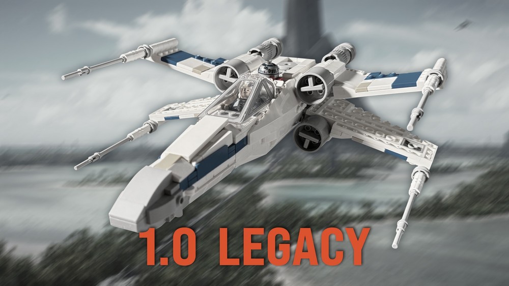 Lego Blue Leader T65b Starfighter (1.0 Legacy Design)