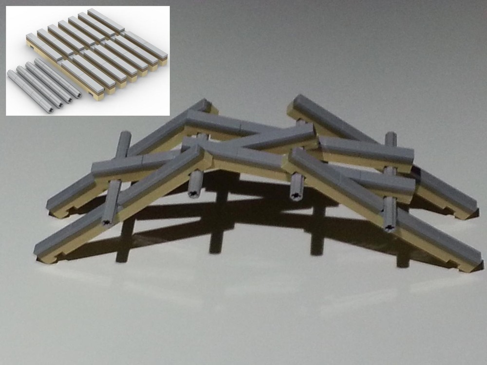 Lego Leonardo da Vinci Bridge