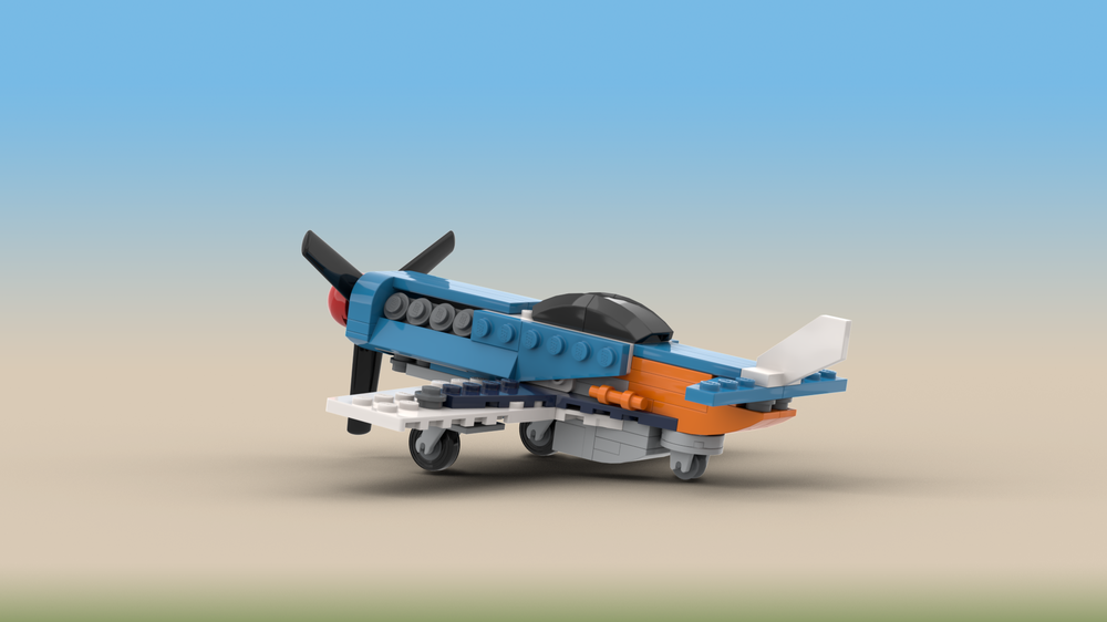 Lego 31099 - MOC - P51 Mustang