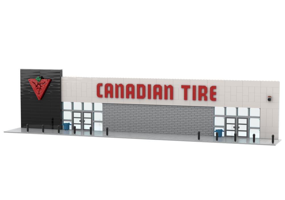 Lego Canadian Tire Store Facade