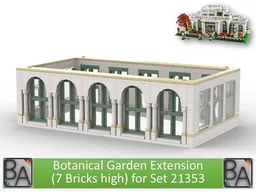 Botanical Garden Extension (7bricks) for Set 21353