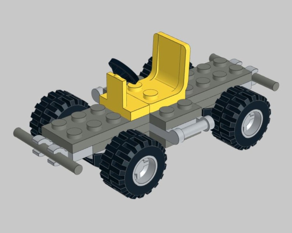 Lego 4212b replacement with a 2-inch lift kit