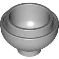 Brick Round 2 x 2 Dome Bottom [Open Stud] / Light Bluish Gray