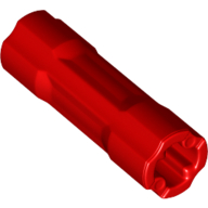 Lego Technic Driving Ring Connector Smooth [4 rounded side walls] / Red