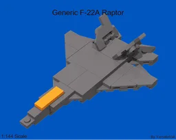 F-22A Raptor(1:144 Scale)
