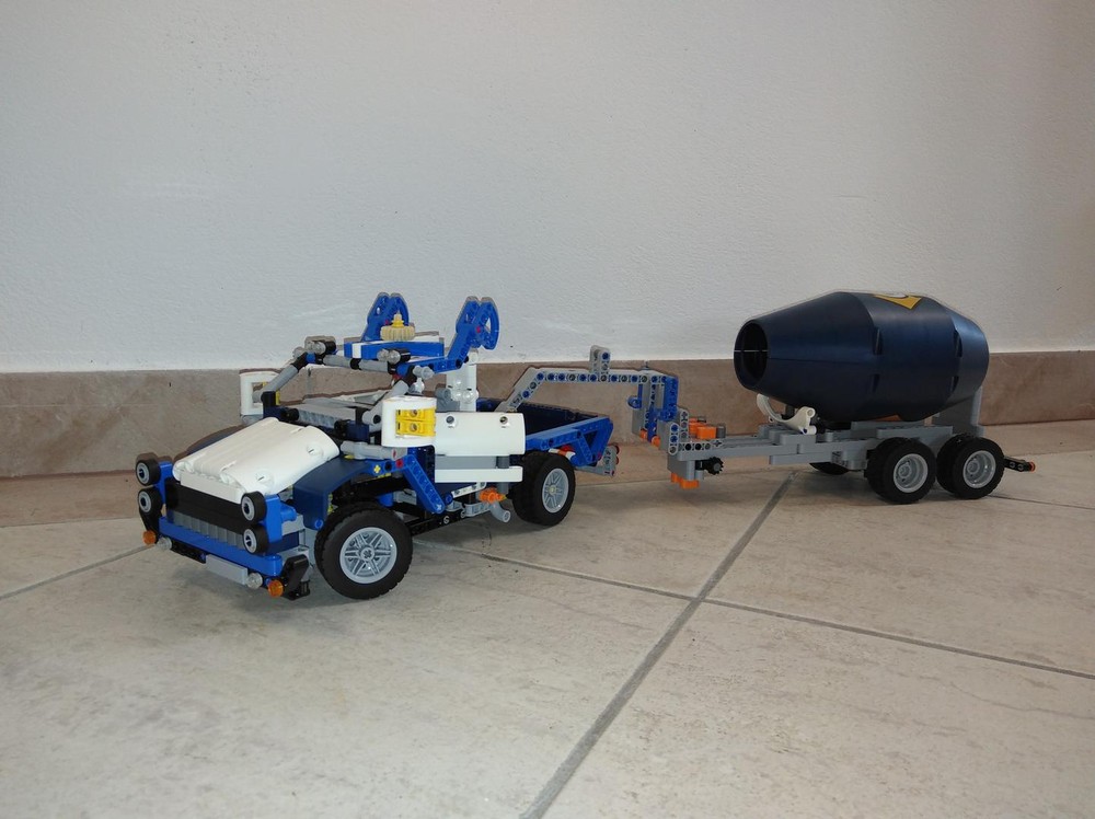 Lego 42112 Truck and Gooseneck trailer