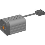 Lego Motor, 9V, Gear Reduction Ratio 9.5:1, Power Functions [Complete Assembly] / Light Bluish Gray
