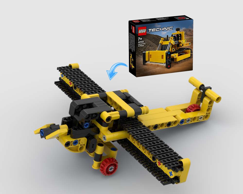 Lego Airplane 42163 Alternative