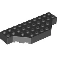 Brick Wedged 4 x 10 with Cut Corner / Black