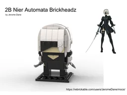 2B Nier Automata Brickheadz