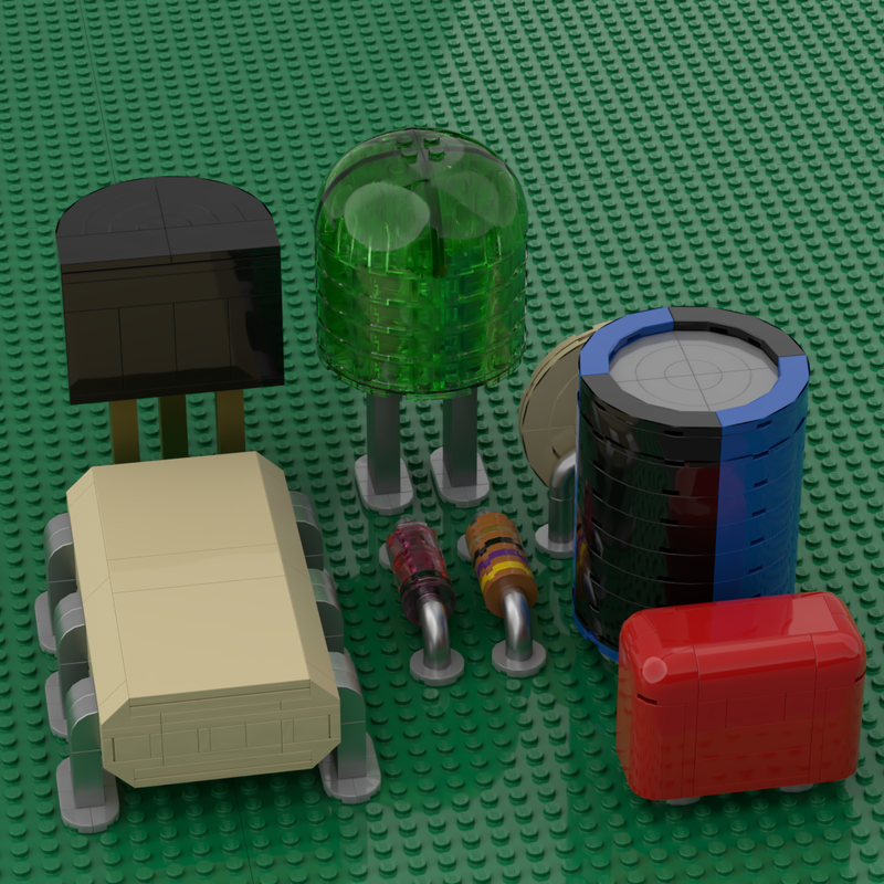 Lego Optocoupling Circuit