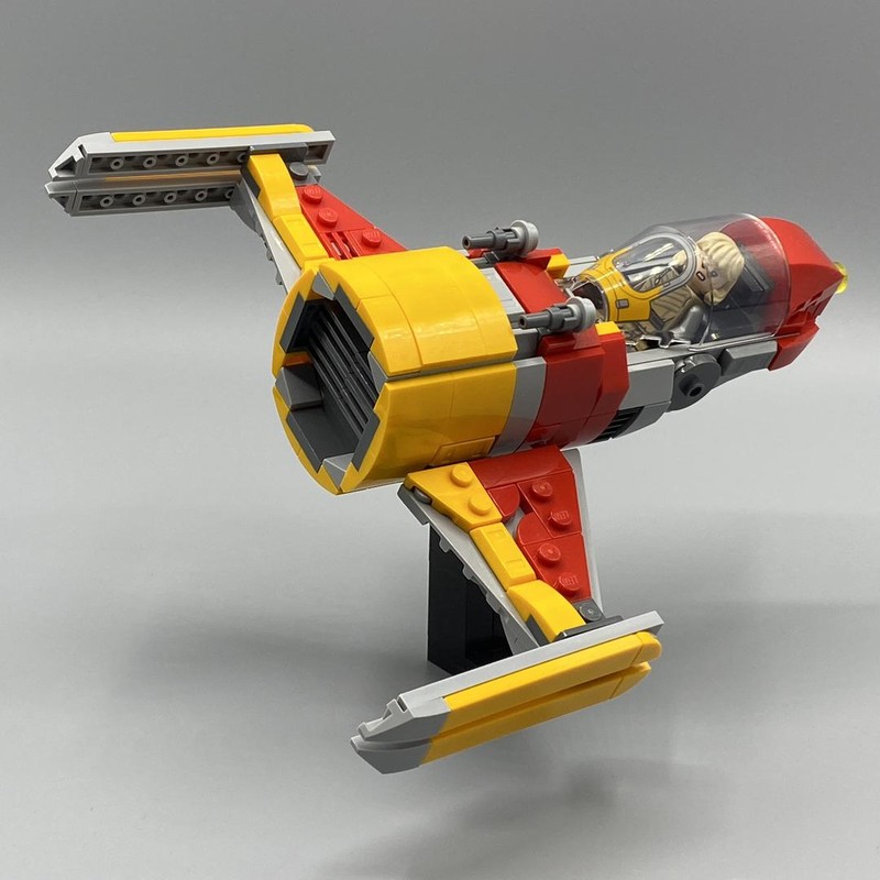 Lego Shin Hati's Starfighter – Midi-Scale – (Fan‑Made) Build Instructions