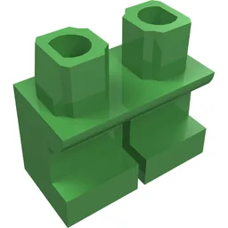 Legs Short / Bright Green