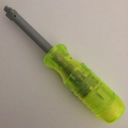Lego Duplo Toolo Tool Screwdriver / Trans-Neon Green