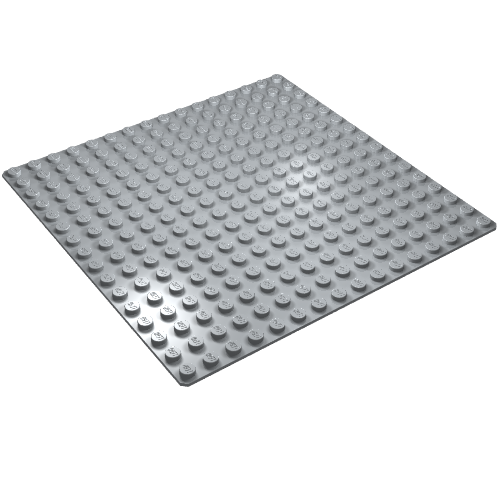 Lego Baseplate 16 x 16 / Light Bluish Gray