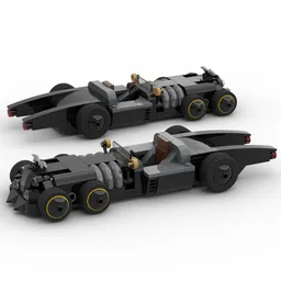 Classsic vintage batmobile (hotrod)